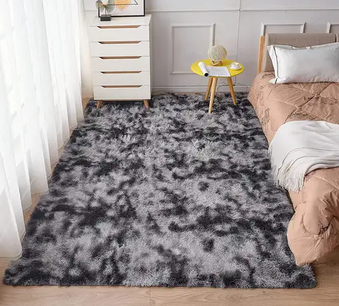 Large Fluffy Velvet Carpet for Home NATURAL KISS