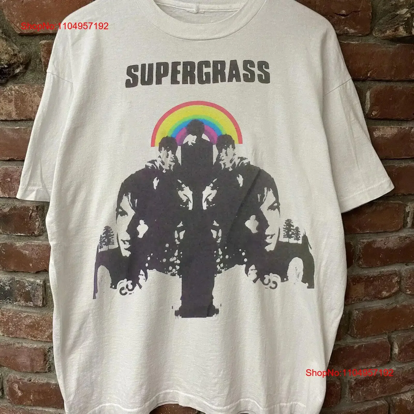 SUPERGRASS BAND BRITPOP ALTERNATIVE INDIE T Shirt Full Size S 5XL vintage Washed Unisex Versatile Stylish Soft