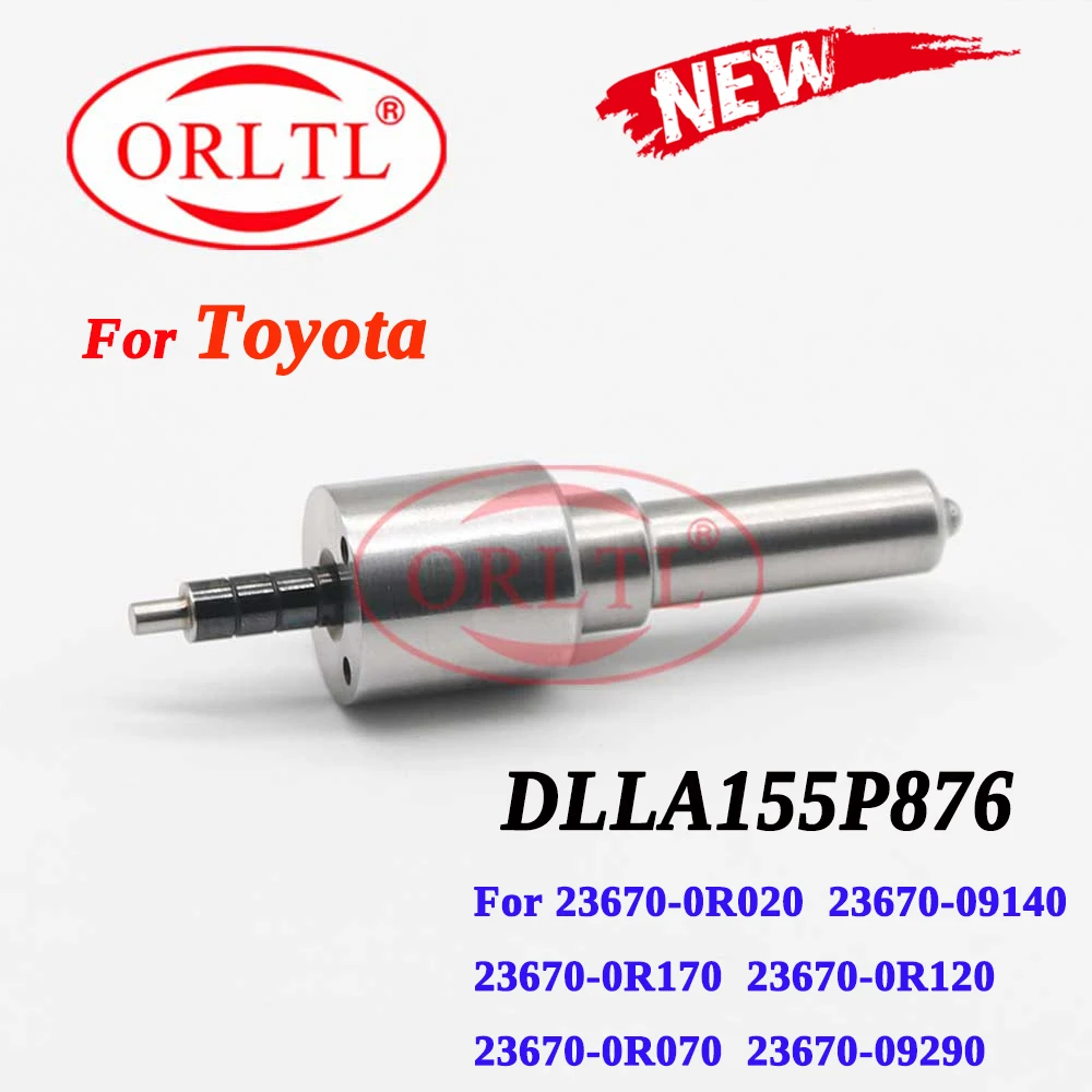 ORLTL DLLA155P876 boquilla de inyector Common Rail DLLA 155 P 876 boquilla diésel DLLA 155P876 para Toyota Corolla Verso 2,2 2AD-FTV