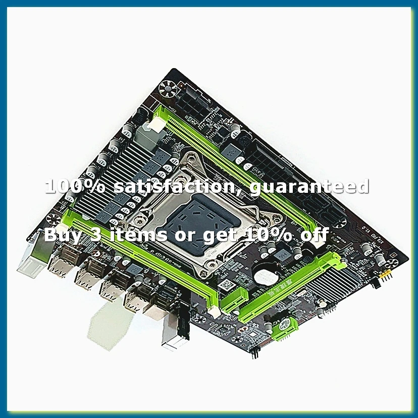 ●X79 Pro Motherboard LGA 2011DDR3 with Support Xeon E5 V1 V2 E5-2650V2 2680 2640 2670 Processor