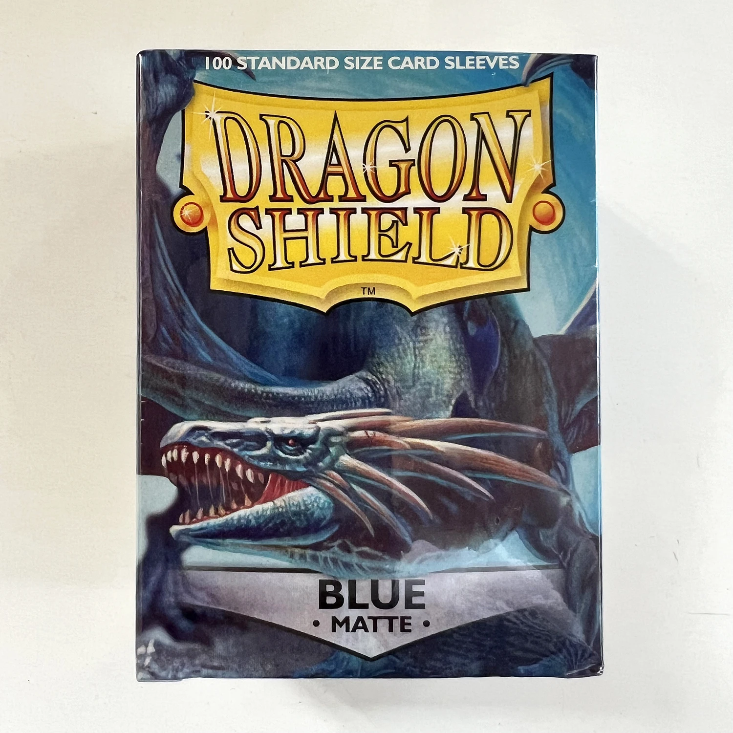 100 TEILE/LOS Dragon Shield Matt Blau/Schwarz/Klar Deck Schutzhüllen Brettspiel Abdeckung Standardgröße Für TCG/PKM/MTG 66x91mm