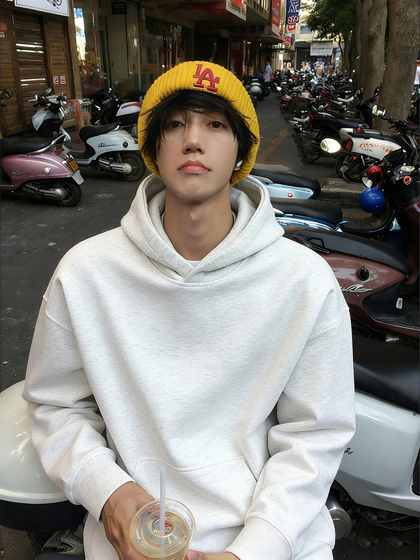 

Мужская толстовка с флисовой подкладкой, свободного кроя, для ношения под одеждой, весенняя, парная, повседневная, уличная одежда, лонгслив