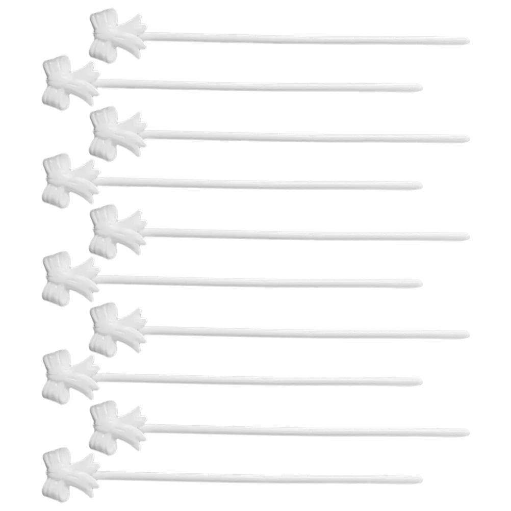 

50 Pcs with Base Balloon Stick Stand Sticks Long Plastic Kit for Table Accessories