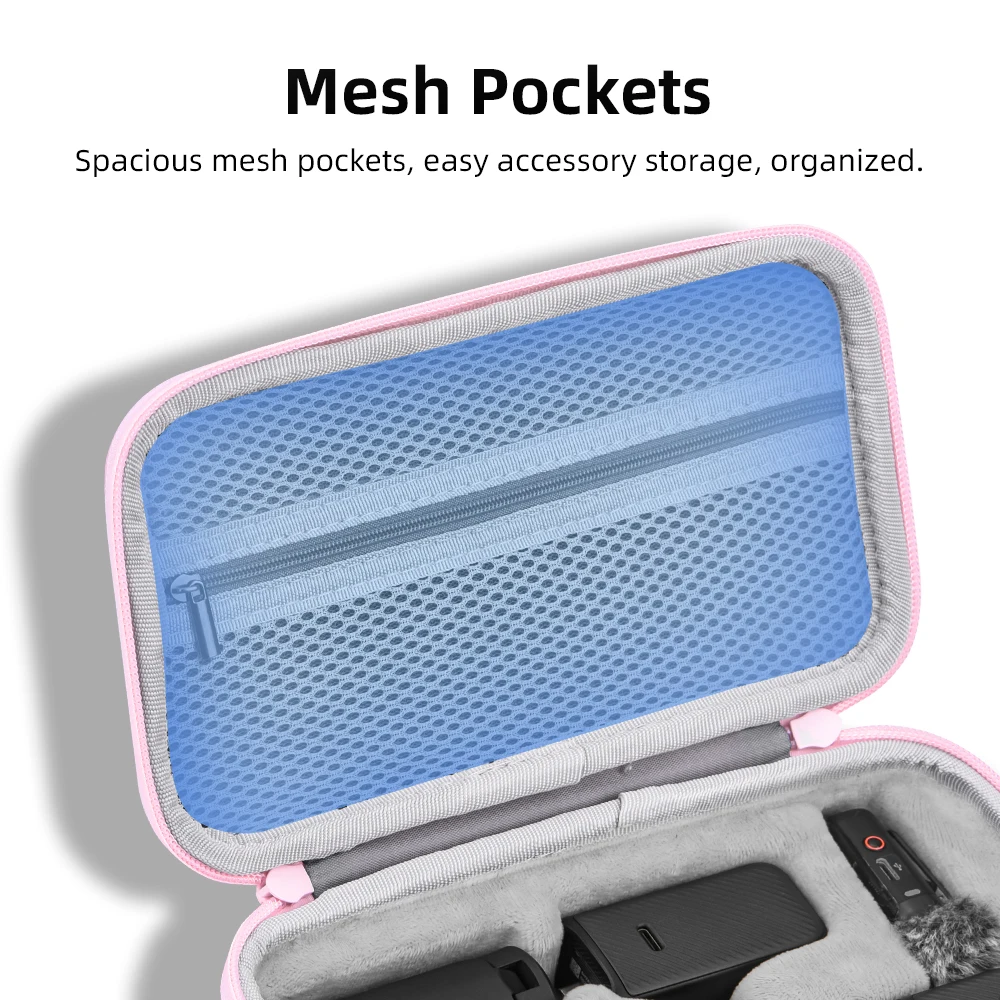 BRDRC Carrying Case/Handbag For DJI Osmo Pocket 3 Camera Portable Storage Bag Pocket 3 Gimbal Camera Travel Storage Accessories
