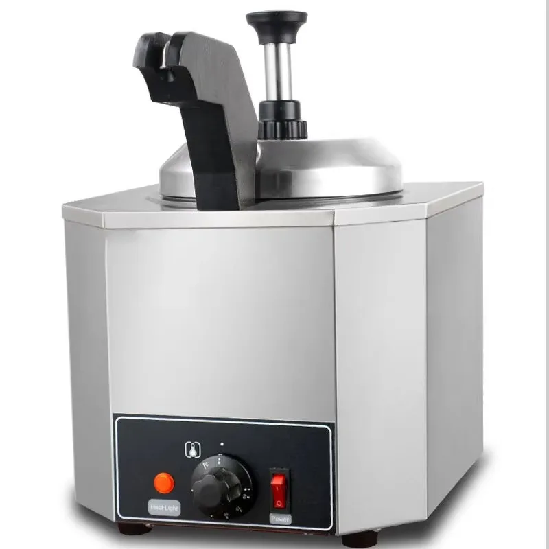 3L stainless steel electric heating commercial sauce heater manual temperature control energy saving mode buffet catering use