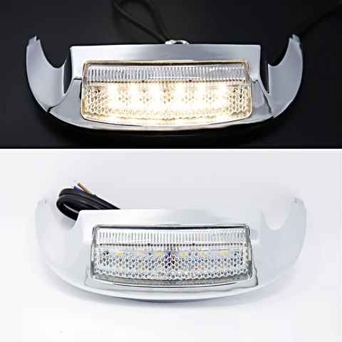Передний светодиодный наконечник крыла для Harley Electra Street Glide FLH/T FLHX 2014-2023