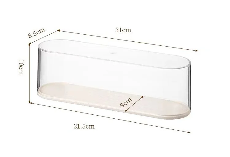 

The hand-made blind box display box acrylic display shelf receives the cute small pendants transparent display cabinet
