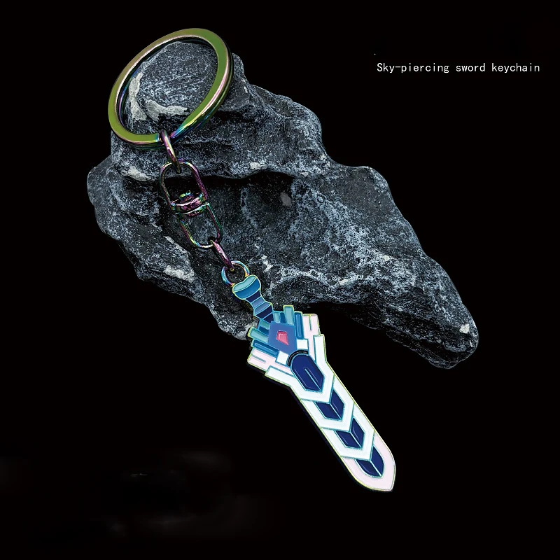 

Stardew Valley Sword Keychain Cosplay Anime Model Weapon Keyring Halloween Party Decor Student Backpack Pendant Fans DIY Gifts