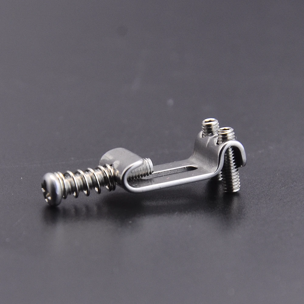 1 Set 10.5MM/10.8MM/11.3MM Electric Guitar Bridge  Stainless Steel Bridge Saddle for ST