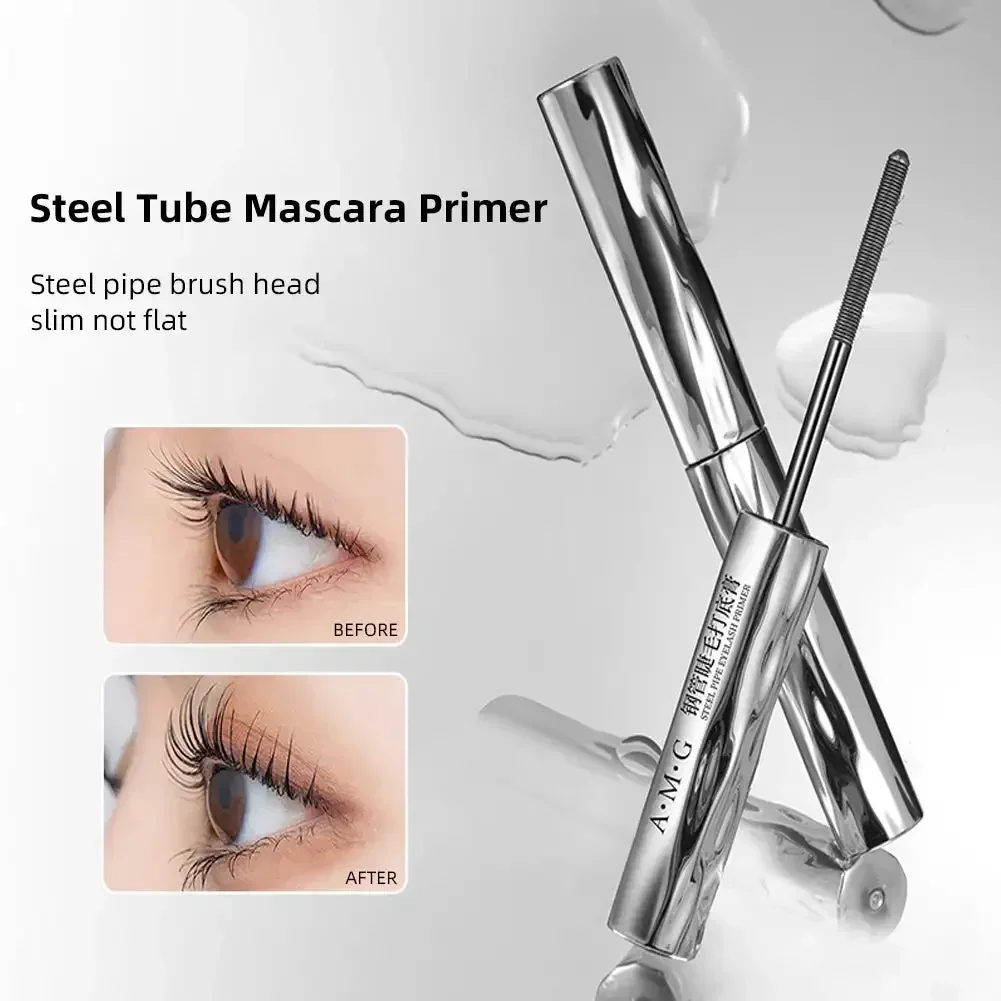 Small Steel Tube Mascara Black Thick Curling Eyelash Extensions Waterproof Long-lasting 4D Eye Lengthening Fast Dry Eyes Makeup