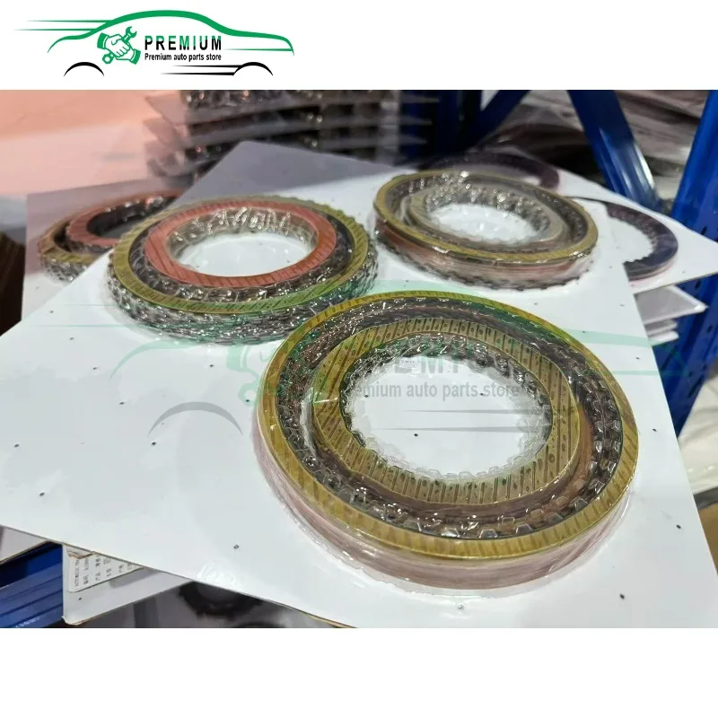 

4L40E 5L40E 5L50E New Transmission Rebuild Kit Friction Plates Seals Fit For BMW GM Land Rover Gearbox Clutch Disc Kit 5L40