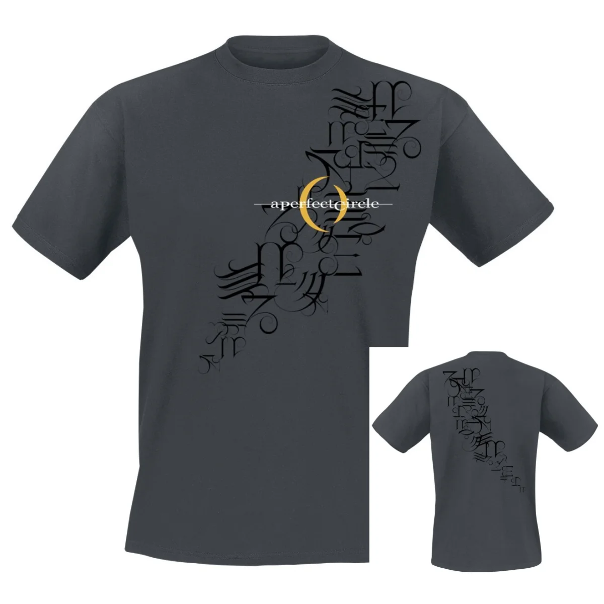 Sigil A Perfect Circle T-Shirt für Männer und Frauen, Metal-Rock-Band-Grafik-T-Shirt, 100 % Baumwolle, Sommer-Streetwear-Top – Detail 2