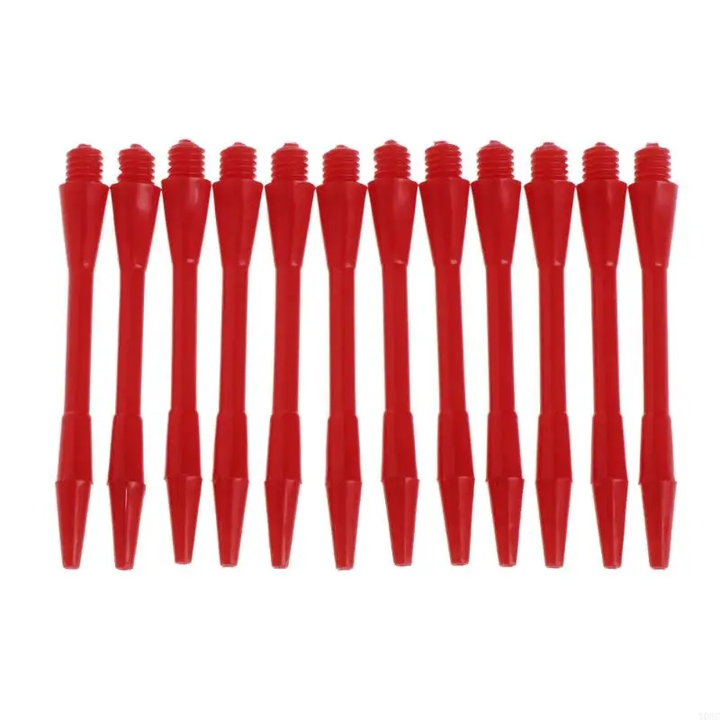 Y08C 12Pcs Darts Nylon Plastic Shaft Nylon Stems Short Stems