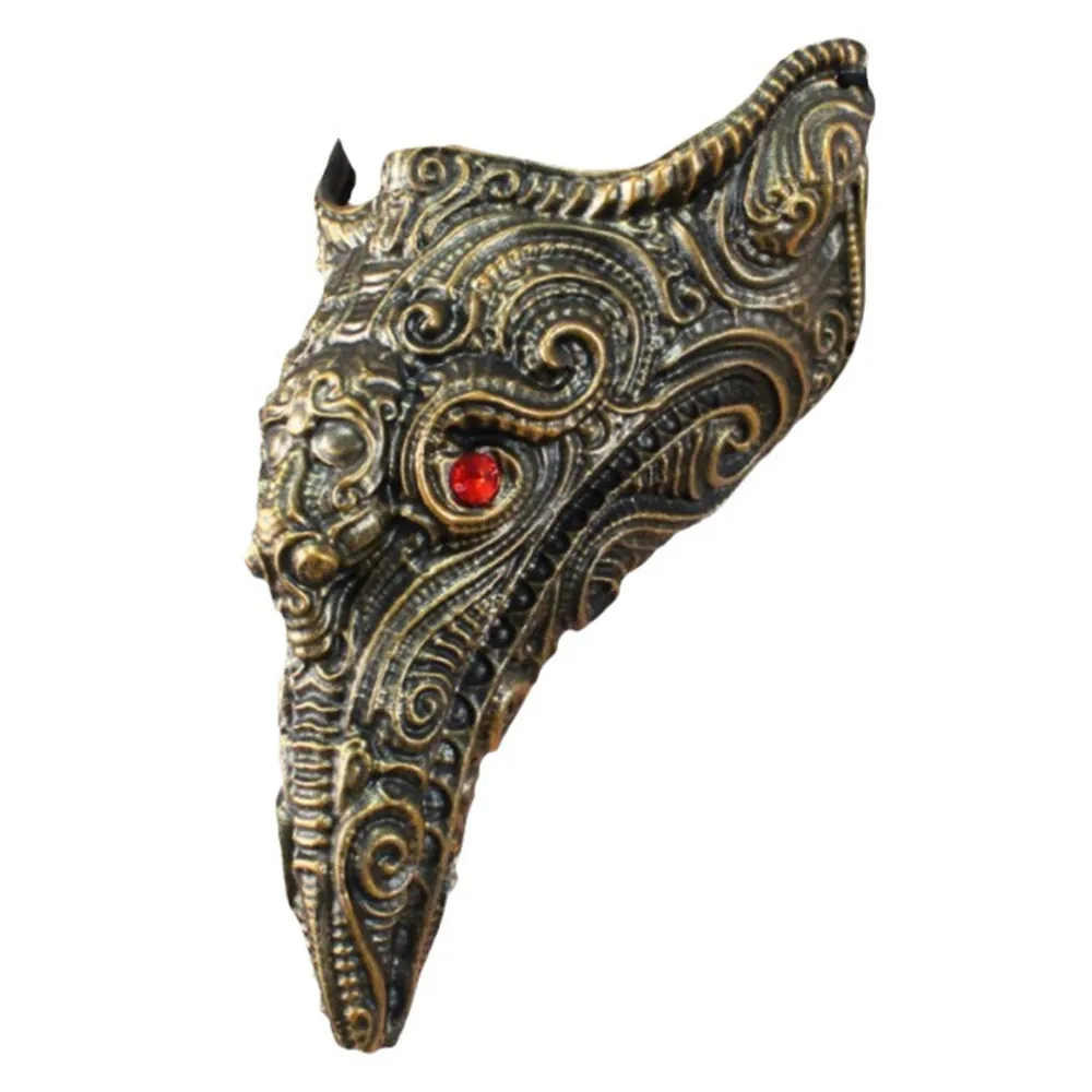 

Punk Plague Doctor Beak Cosplay Mask Halloween Party Game Costume Mask Props