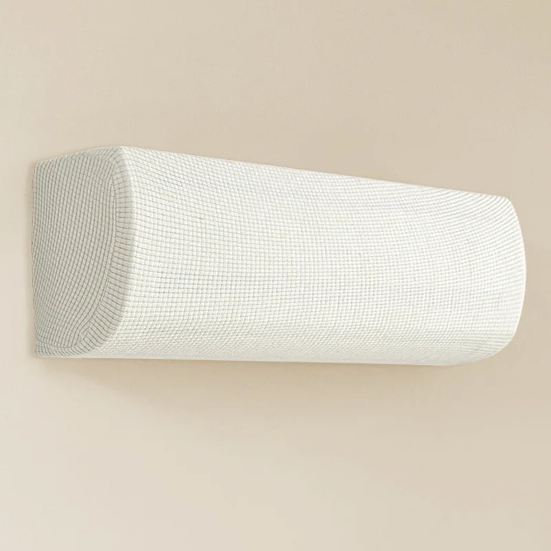 

New Hanging Air Conditioner Cover Home Elastic Jacquard Dust Cover Solid Color Full Coverage Pineapple Grid All-Season Universal