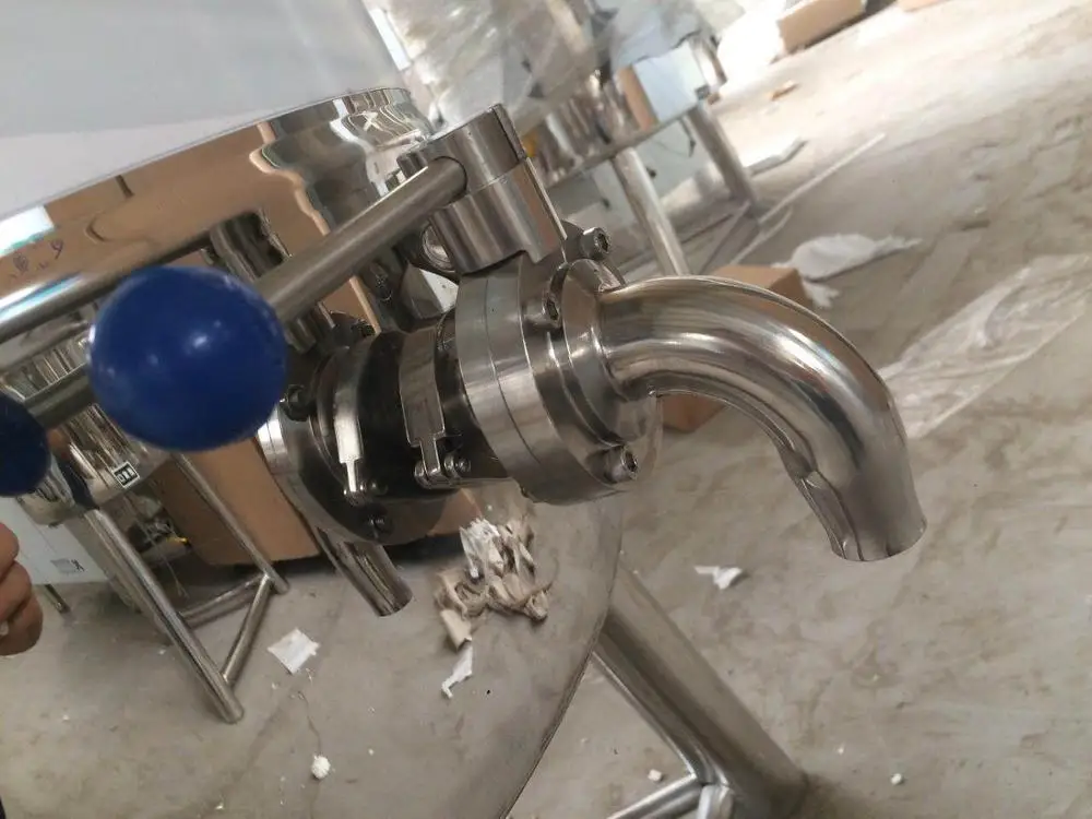 حار بيع البسترة جيلاتو الحليب البسترة خزان آلة سعر 500 لتر Uht البسترة #5