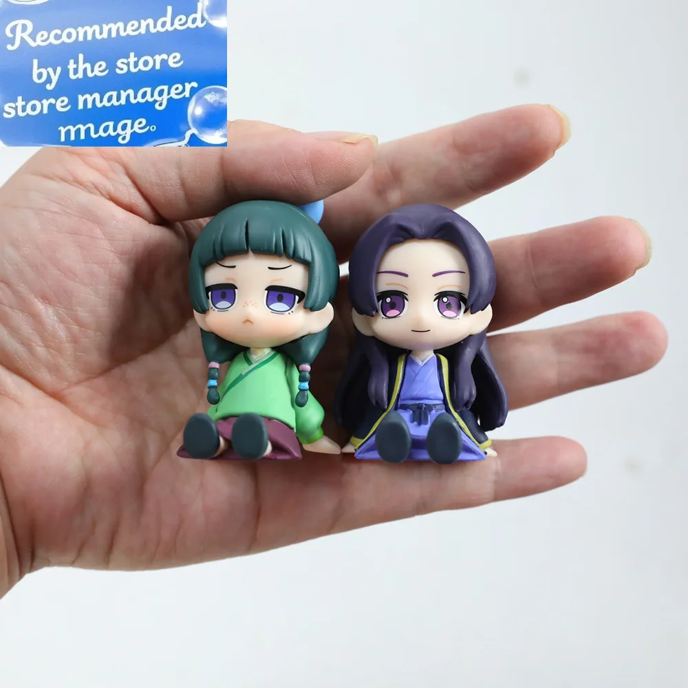 ฟิกเกอร์จิ๋ว โมม่าโอ จินซือ จากซีรีส์นิยาย New Apothecary Diaries - ของเล่นน่ารักสไตล์อนิเมะ ตั้งโชว์บนโต๊ะ ตกแต่งรถยนต์ ของสะสม โมเดลพีวีซี ของขวัญ