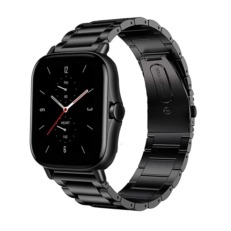 Dây Đeo Kim Loại + Dây Da Thật Cho Xiaomi Mibro X1 Mibro Màu/Không Vòng Tay Cho Mibro Lite Dây Đeo maimo Đồng Hồ Thông Minh Smartwatch Dây