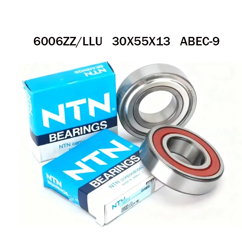 

RODAMIENTOS 100% оригинальные NTN подшипники 2PCS 6006- zz 6006- llu ABEC-9 шаровые подшипники 30X55X13 HIGH SPEED DEEP GROOVE 6006 подшипники