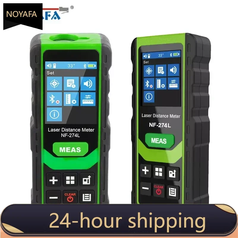 NOYAFA NF-274L Laser Rangefinder 60m 80m100m Hunting Rangefinder Range Finder Tools Laser Tape Distance Meter/Ruler Rechargeable