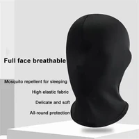 Masque facial complet sans trou, protection complète contre le vent, cagoule, chapeau respirant, haute élasticité, couvre-chef pour hommes et femmes 4