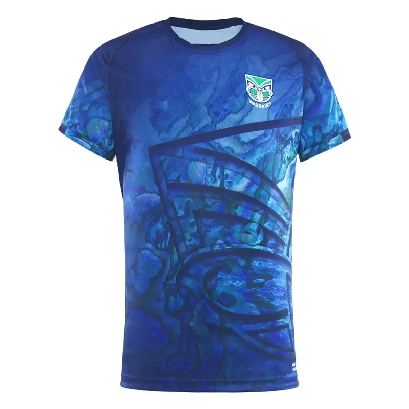 New Zealand Warriors 2026 NRL Away Rugby League Jersey Men Short Sleeve Quick Dry Breathable Fan Sports Shirt Uniform