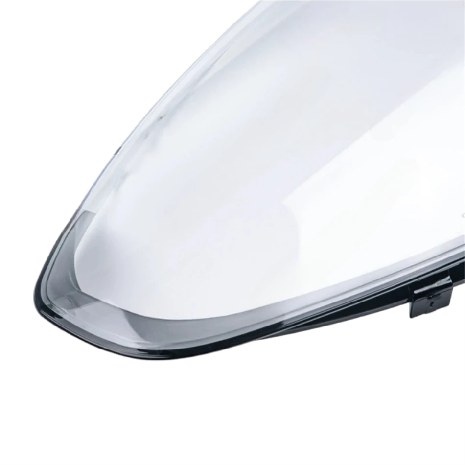 For Porsche Cayenne 2015 2016 2017 Car Headlight Glass Cover Plexiglass Clear Lamp Shell Replacement Light Glass Lampshade
