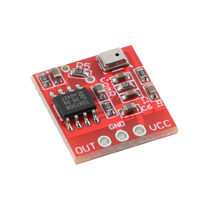 TDA1308 Silicon Mic Amplifier Digital Microphone Head Amplification Module Sound Pickup Board AB-Class Stereo Headphone Driver