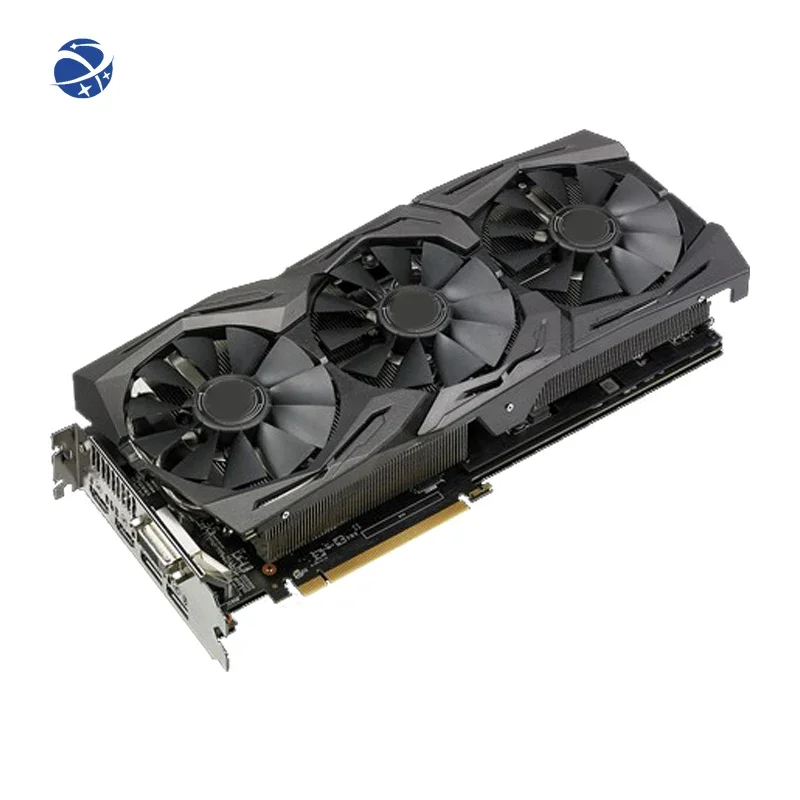 Newest Graphics Card Gaming OC Edition GDDR5 ROG Strix Radeon RX 580 O8G graphic cards 580 In Stock