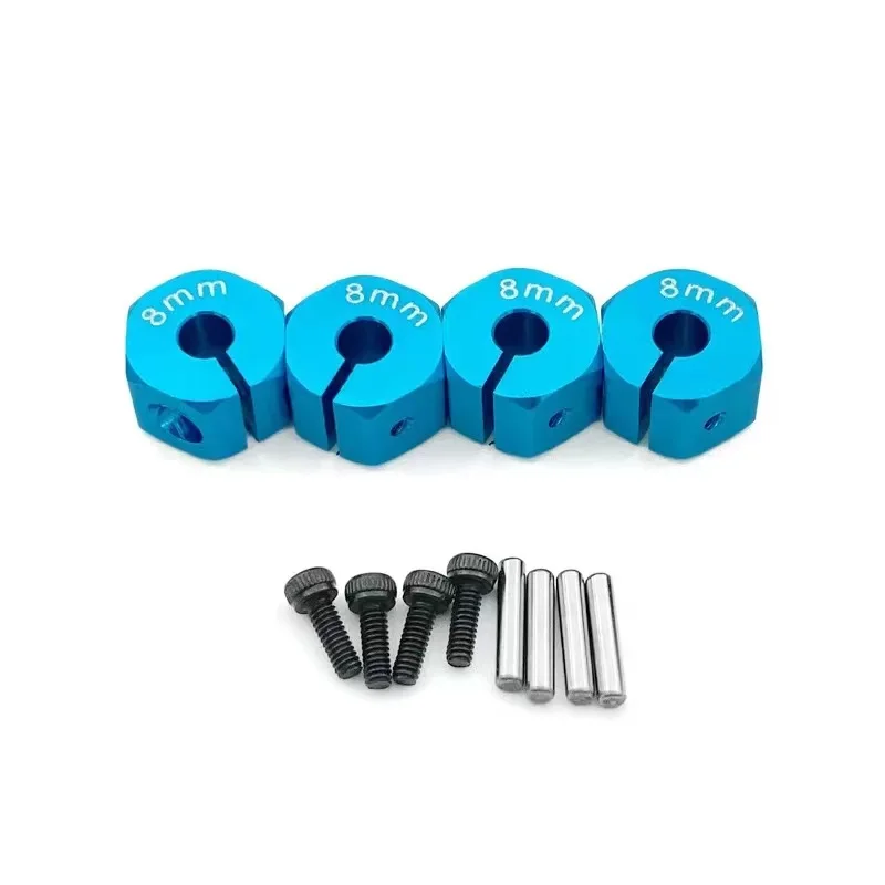 

1set 8mm 9mm 10mm 11mm 12mm Thickness 12mm Wheel Hex Drive Adaptors with Pins for 1/10 Axial SCX10 90046 Tamiya CC01 Model car