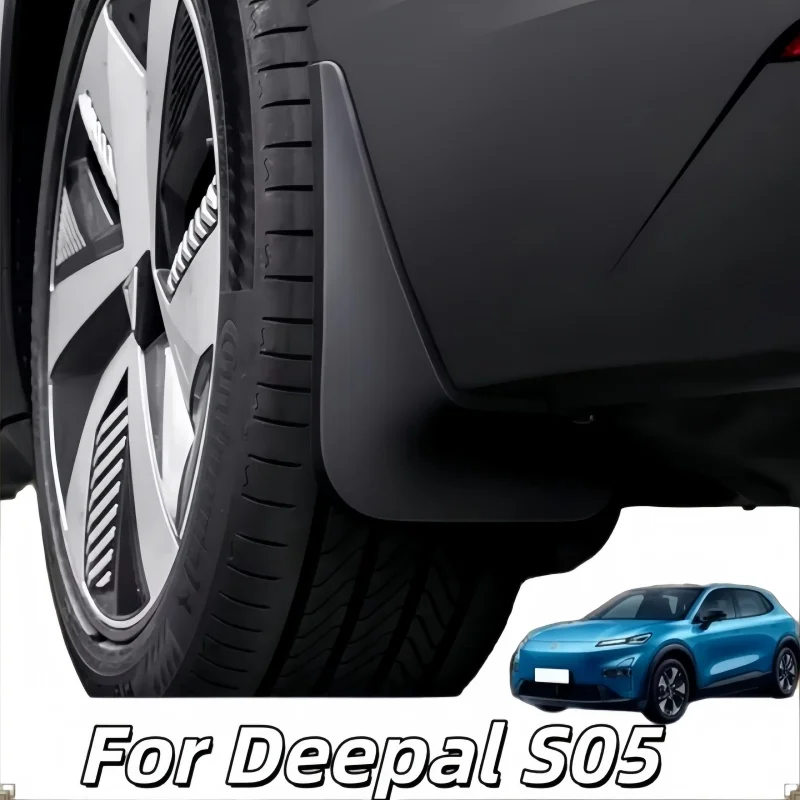 For Changan Deepal S05 2025 2026 Car Styling Mudguards Plastic Fender Cover Flares Splash Guard Cover Mud Flaps Auto Accessorie