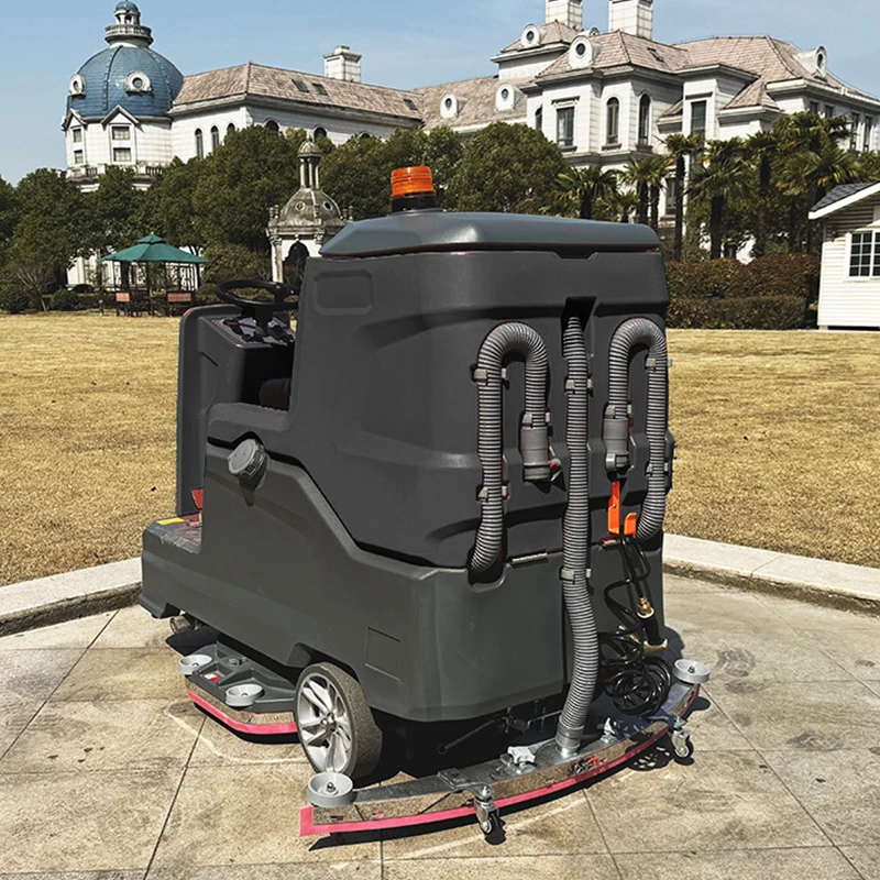 BY-RX1000 Heavy Duty Industrial Factory Cleaning Machine Auto Floor Scrubber Dryer Cleaner Equipment