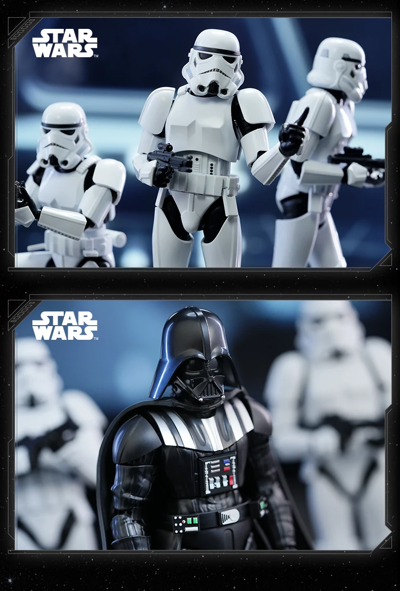 Blokees حرب النجوم دارث فيدر أنكين سكاي ووكر الإمبراطوري Stormtrooper الجيش الإمبراطوري عمل الشكل ما وراء النسخة أنيمي اللعب الهدايا
