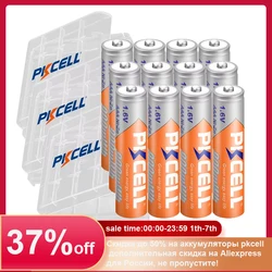 4/8/12PC PKCELL 900mWh AAA Battery 1.6V Ni-Zn AAA Rechargeable Batteries and AA/AAA Battery Box For Camera Toys Flashlight