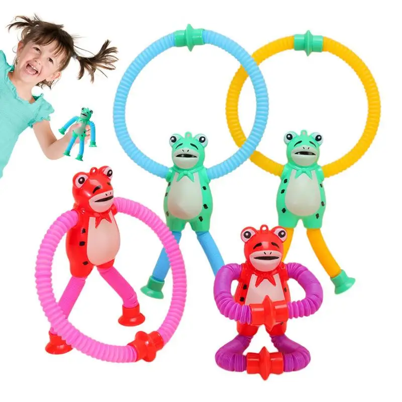 

Sensory Tubes Shape Changing Telescopic Tube Toys Novel Kids Tubes Suction Cup Toys Tubes Sensory Toys For 3 4 5 6 7 8 Year Old