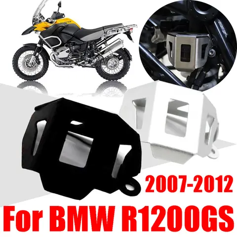 리어 브레이크 유체 저수조 가드 탱크 보호 커버 프로텍터, BMW R1200GS R1200 R 1200 GS GSA ADV 2007 - 2012 용 액세서리