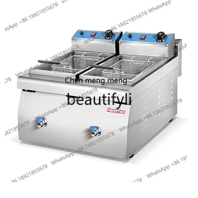 Z189 Commercial Electric Desktop Pressure Timer Single Cylinder Electric Fryer Over Temperature Protection Electric Pressure Coo
