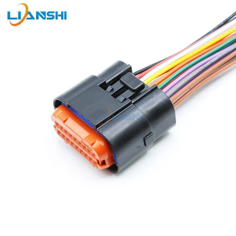 Automotive ECU Igniter Waterproof Plug MX23A18SF1 Male And Female Connector DJ7181A-1-10/21 for Vehicle Engineering