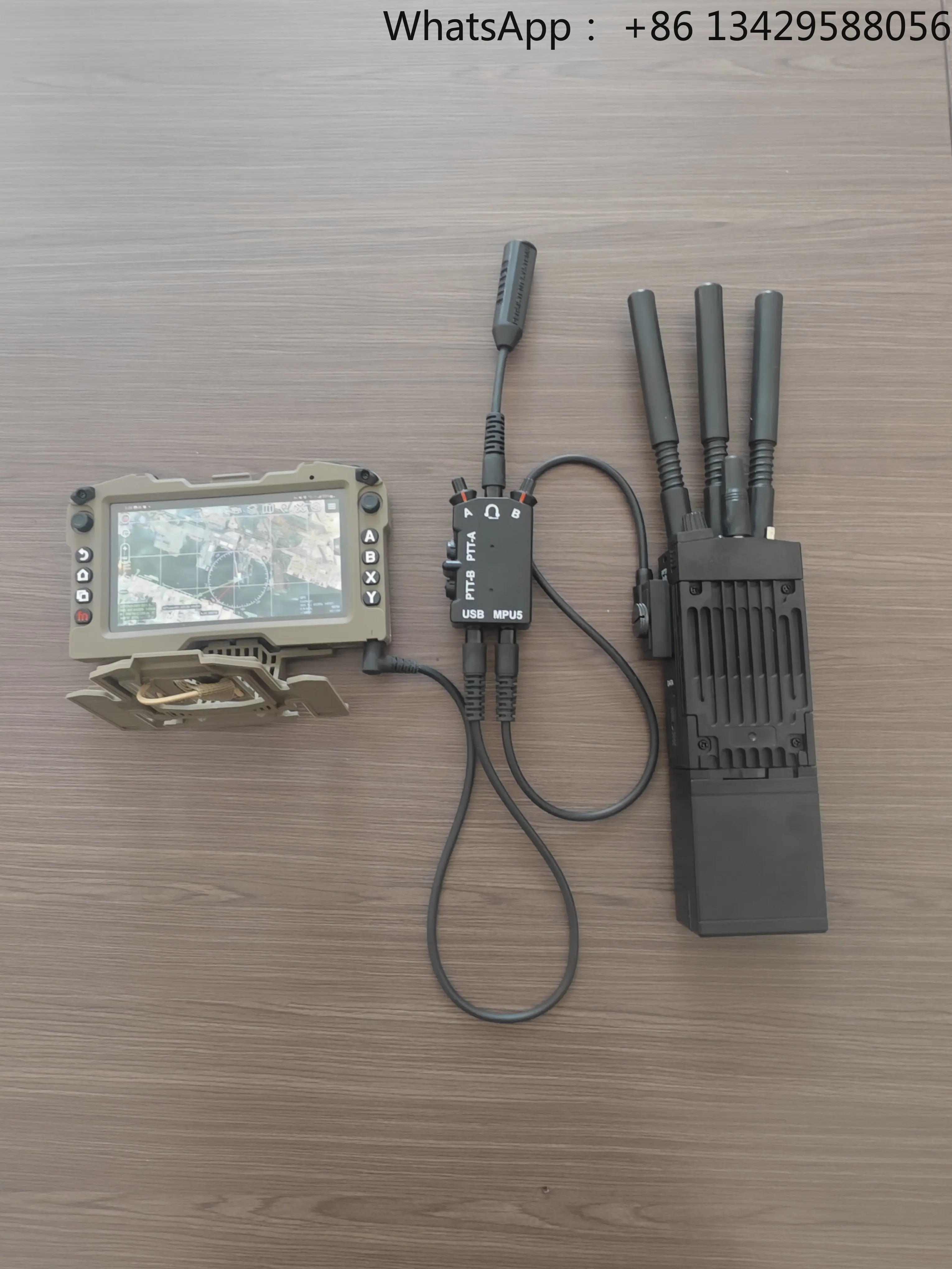 MPU5 RDC Navigation Chest Hanging DUAL Dual Pass PTT Radio Model Interphone Tactical Shell CS Handstand Model