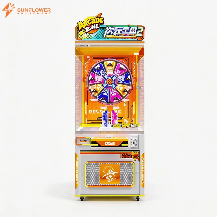 Rotating Wheel Shooting Prize Arcade Game Machine Token Operated Gift Vending Shooting Products Arcade Equipment for Game Hall