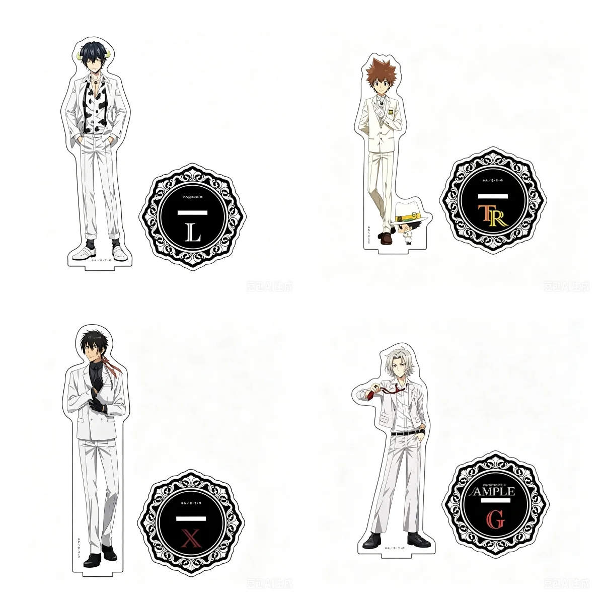 NEW 15cm Anime Acrylic Stand Model HITMAN REBORN! Bookshelf Decoration Lovely Products High Definition Images As A Gift Keychain