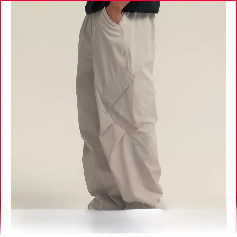 

Faionable Outdoor Workwear Casual Pants Multiple kets 3D Tailoring Functional Sle Early Autumn Men Women Loose Fit Str...