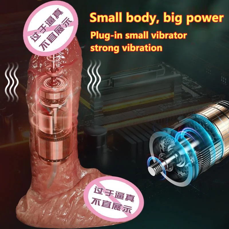 Realistic Thrusting Dildo Vibrator Soft Small and Convenient Medical Silicone Penis For Woman G Spot Vagina Masturbator Sex Toys