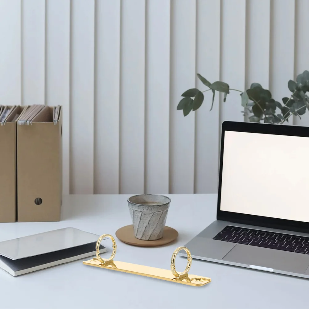 2 قطعة أمشاط العمود الفقري المعدنية لاستبدال دفتر فضفاض ورقة ملزمة Diy بها بنفسك آلية حلقة مقاطع قوي ملزمة الأشواك المجلدات