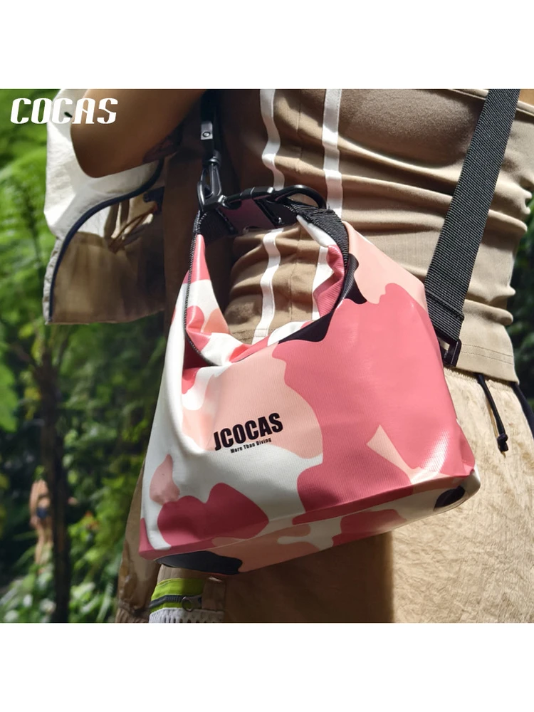 cocas-waterproof-sports-crossbody-bag-outdoor-swimming-special-bag-men-women-adjustable-dry-wet-single-shoulder-backpack