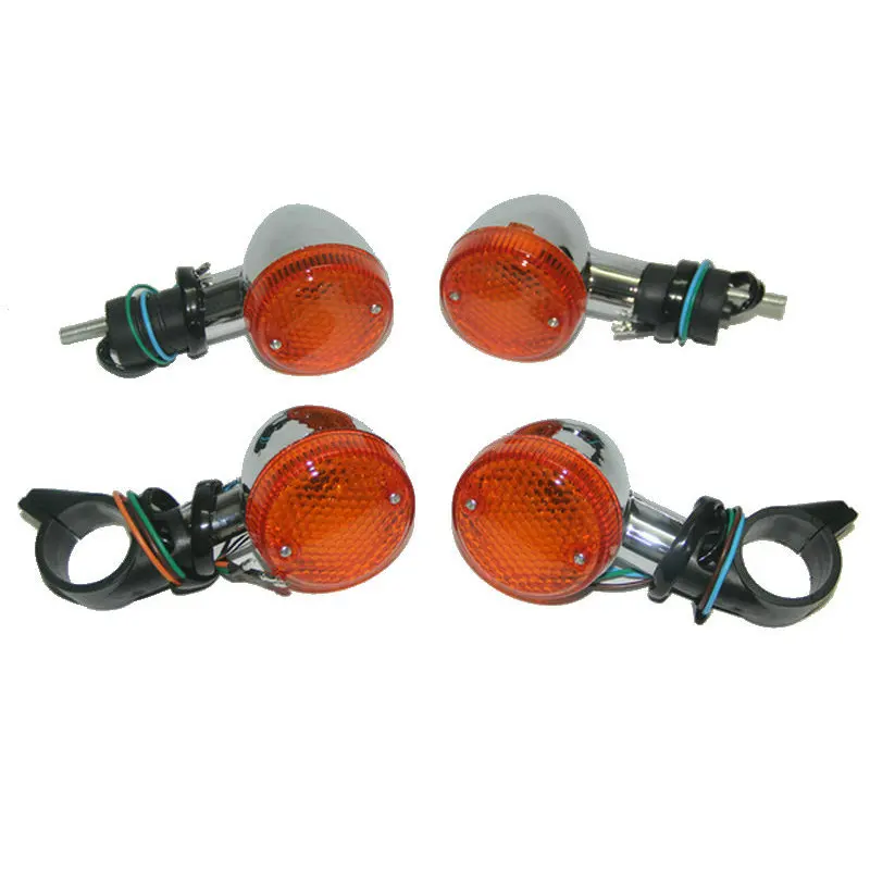 For Honda Magna 250 750 Steed 400 600 Shadow 400 750 Motorcycle Steering Lights Motorcycle Front & Rear Turn Signal Lights