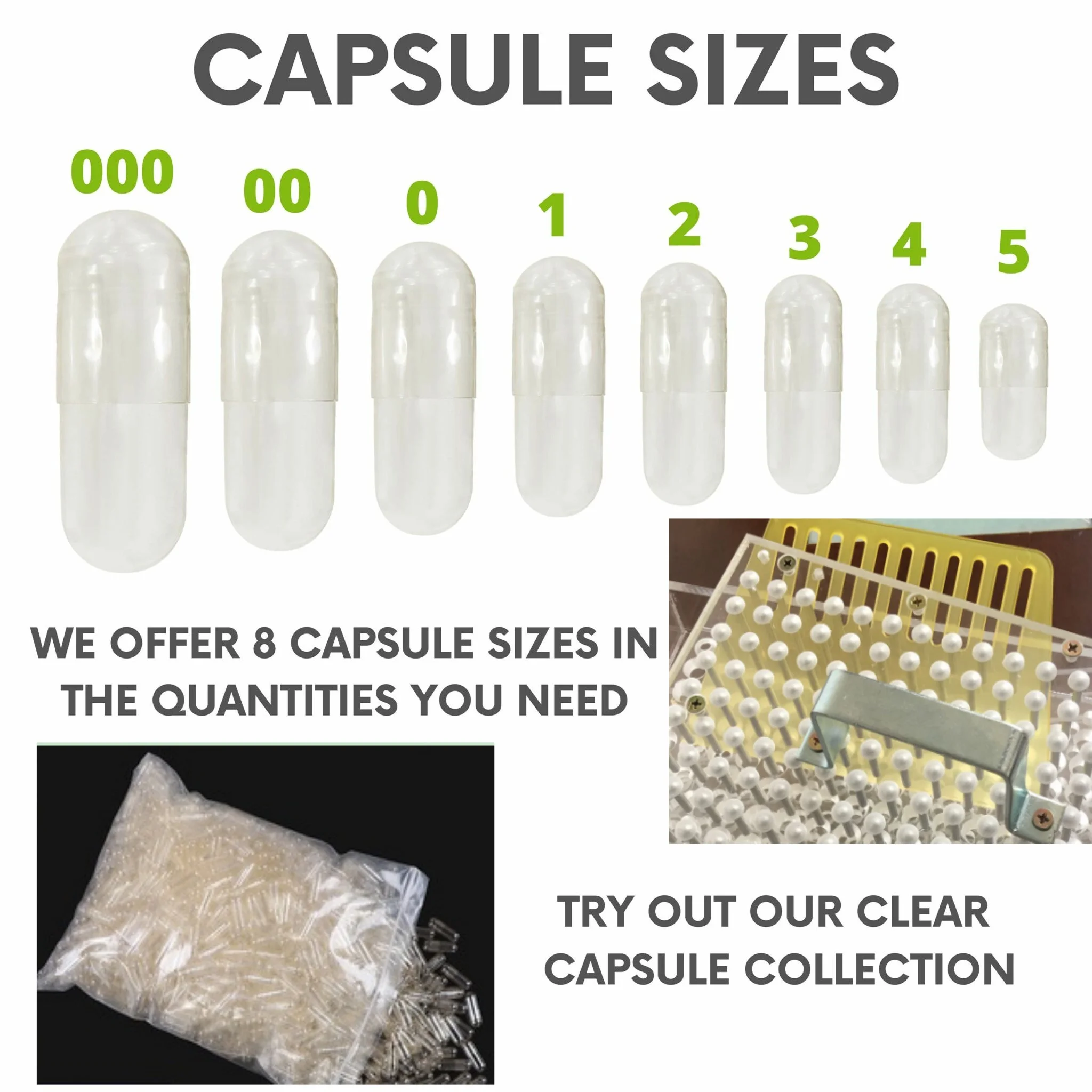 

5000PCS Size 00 1#2 3 4# Vegetarian Empty Pill Capsule Hollow Vegetal Vegan Kosher Halal Certified HPMC Capsules