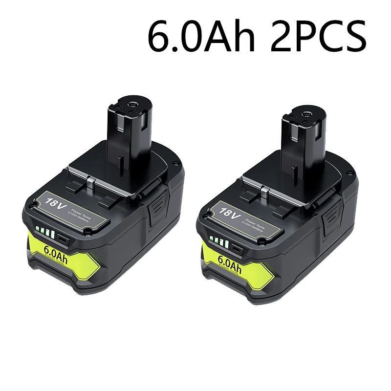 Bonacell Voor Ryobi 18V Li-Ion Batterij Adapter 6A Voor Ryobi 18V Vervangende Batterij Power Tool Voor P107 RB18L50 RB18L20 P108