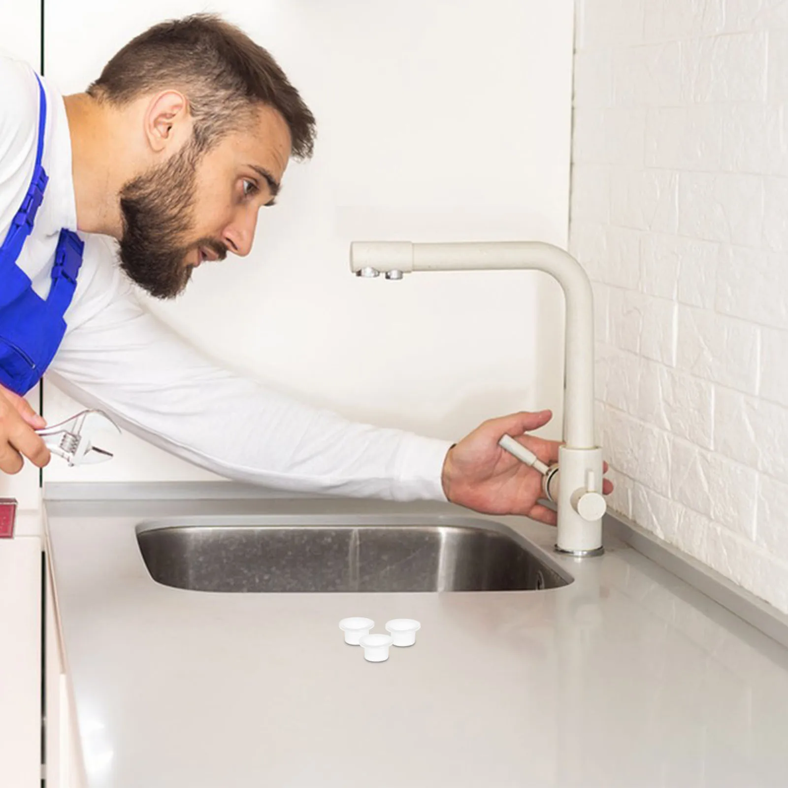 

Набор сверхмощных силиконовых шайб, 50 шт., для ремонта утечек крана, простая установка, инструменты не требуется, комплект шайб для экономии воды