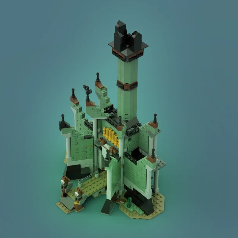 Modello di film popolare Moc Mattoni da costruzione Modello di casa stregata Blocchi tecnologici Scena famosa Natale Giocattolo fai da te Regalo di costruzione